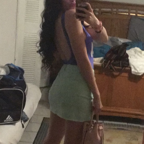 ❤️ BUNDLE 3 for $20 ❤️ Mint Mini Skirt - Picture 4 of 6